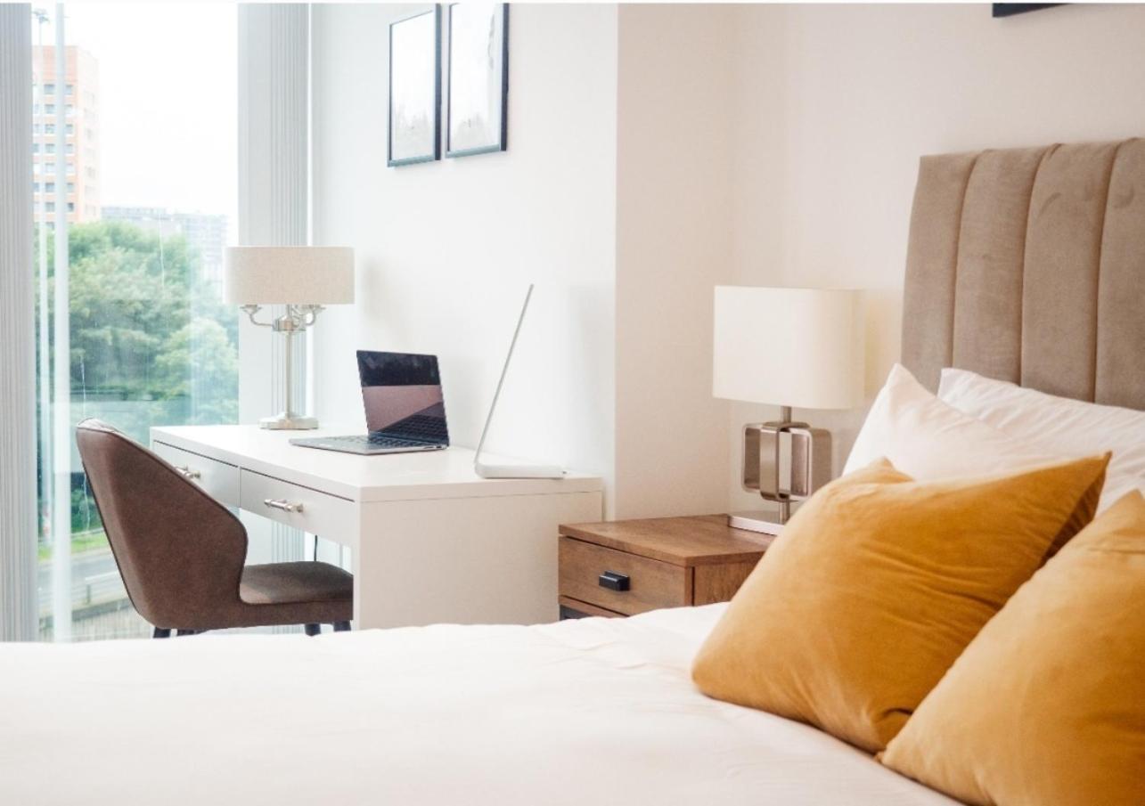 Luxurious Flat In Manchester Central Exterior foto